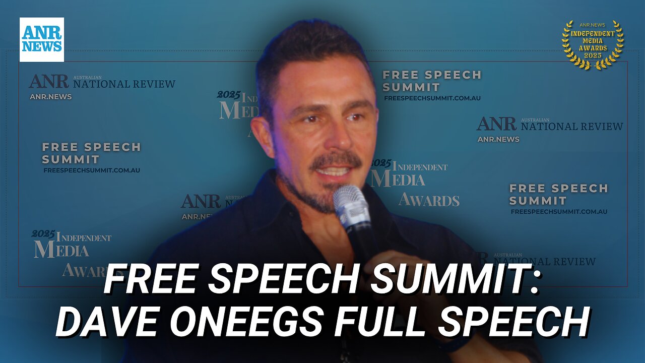 FREE SPEECH SUMMIT: dave oneegs's full speech