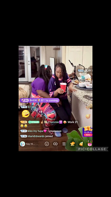 21 BAD BIH TRYING TO SEE IF MOËT IS A MAN! BIGO LIVE