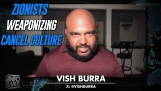 Zionists Weaponizing Cancel Culture: Vish Burra, Former OAN Producer, Fired Antisemitic AI Cartoon!