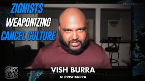 Zionists Weaponizing Cancel Culture: Vish Burra, Former OAN Producer, Fired Antisemitic AI Cartoon!