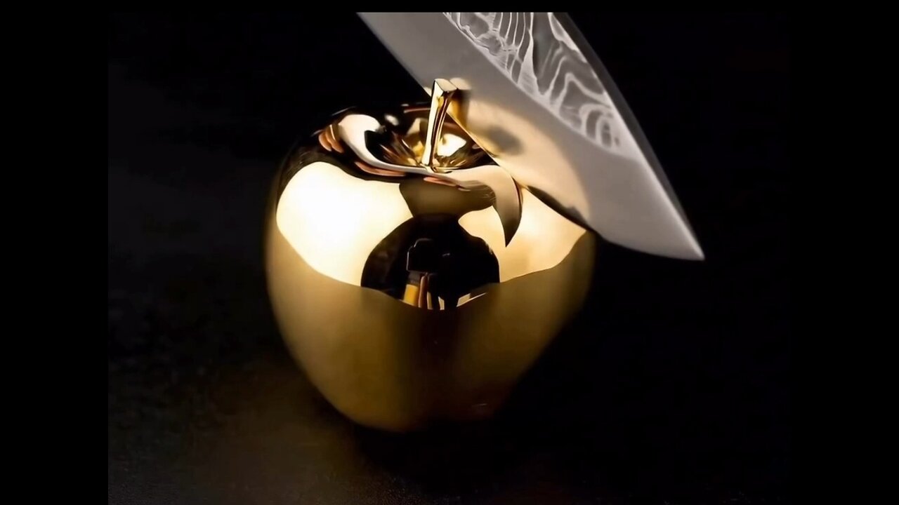 Asmr apple cutting