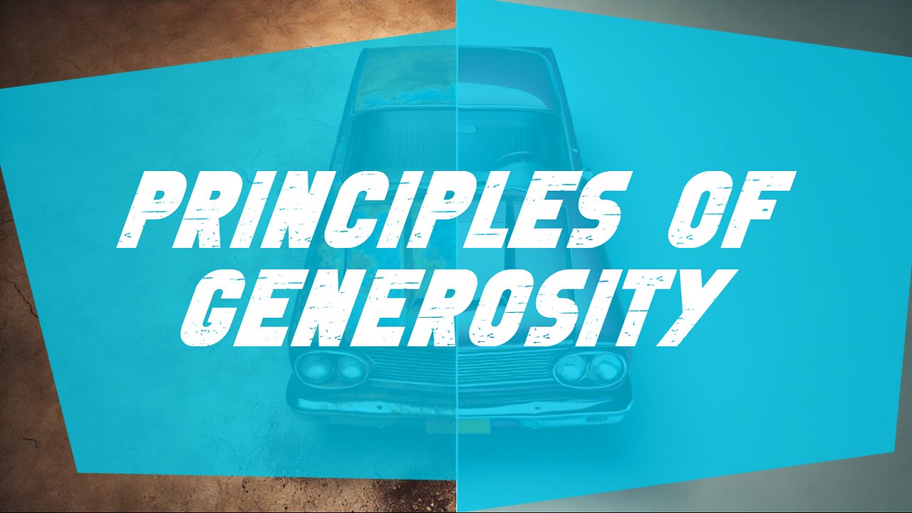 08-03-25 - Principles of Generosity - Andrew Stensaas
