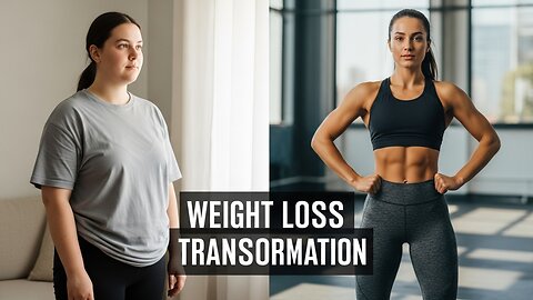 Before & After Fitness Transformation | Inspiring Weight Loss Journey