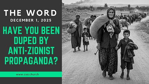 Have You Been Duped By Anti-Zionist Propaganda?