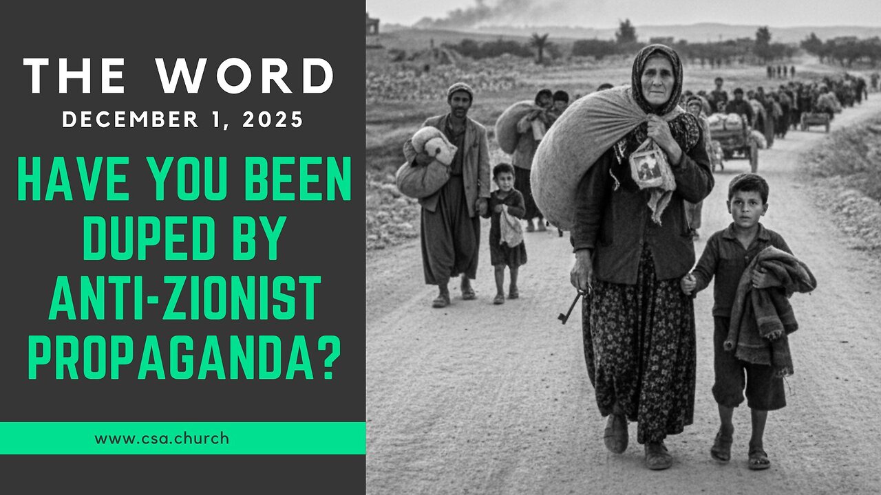 Have You Been Duped By Anti-Zionist Propaganda?