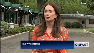 Agriculture Secretary Rollins Speaks to Reporters at the White House