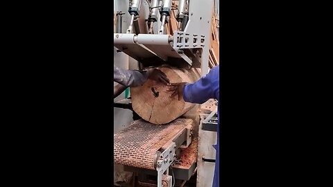 How To Cut Logs With The Large Bandsaw