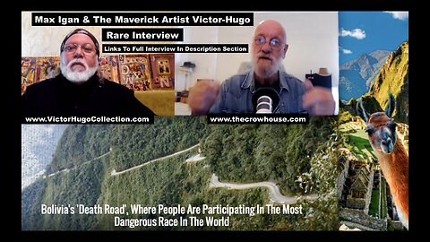 Max Igan VictorHugo Rare Interview Death Road Bolivia Sacred Valley Machu Picchu Peru Mexico Pyramid
