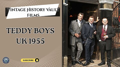 Teddy Boys UK 1955 Vintage History Vault Films.