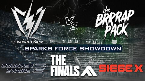 First Rumble Stream, First Rumble Tourney?! | Sparks Force vs Brrrap Pack Tournament Series