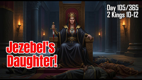 Day 105/365 - Massacre In Israel | God vs Baal #bible #2kings