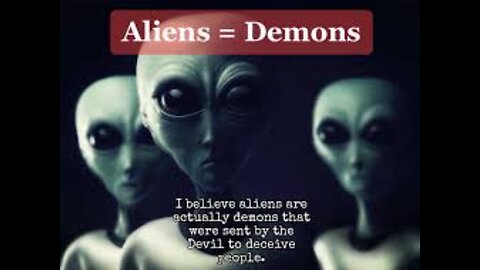 ALIENS PREDICTED AS DEMONS IN 1982