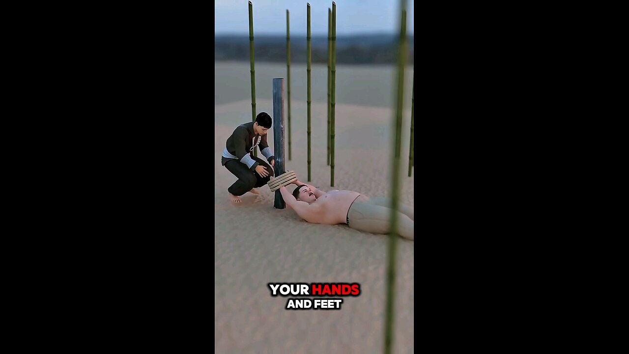 How Bamboo Torture Work 😐 #science #shorts