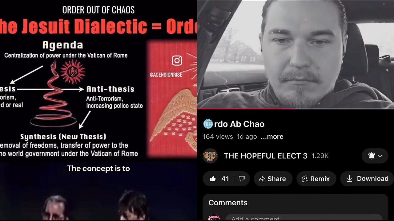 RE: Ordo Ab Chao / Order out of Chaos #martiallaw