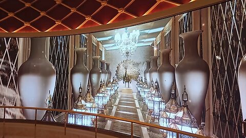 Wynn Resort & Casino cool CGI inside walkways