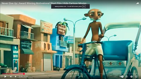 Never Give Up | Award Winning Motivational Short Film | Kids Cartoon Movies