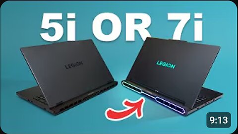 ⚔️ Lenovo Legion Pro 7i vs Pro 5i 💻 Gamer Beast or Everyday Power? 🔥 Ultimate Comparison