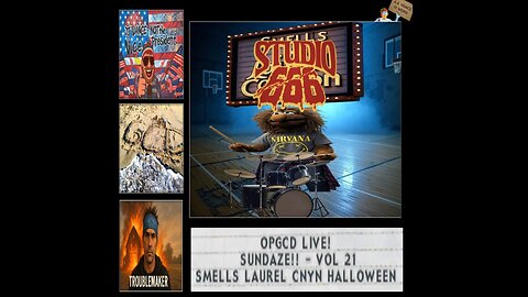 OpGCD Live! Sundaze!! - Vol 21 - Smells Like Laurel Canyon Halloween! - FREE PATREON PREVIEW