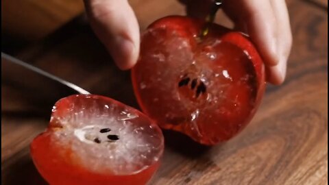 ASMR : APPLE GLASS CUTTING