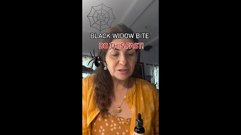 Spider Bites Do this Right Away