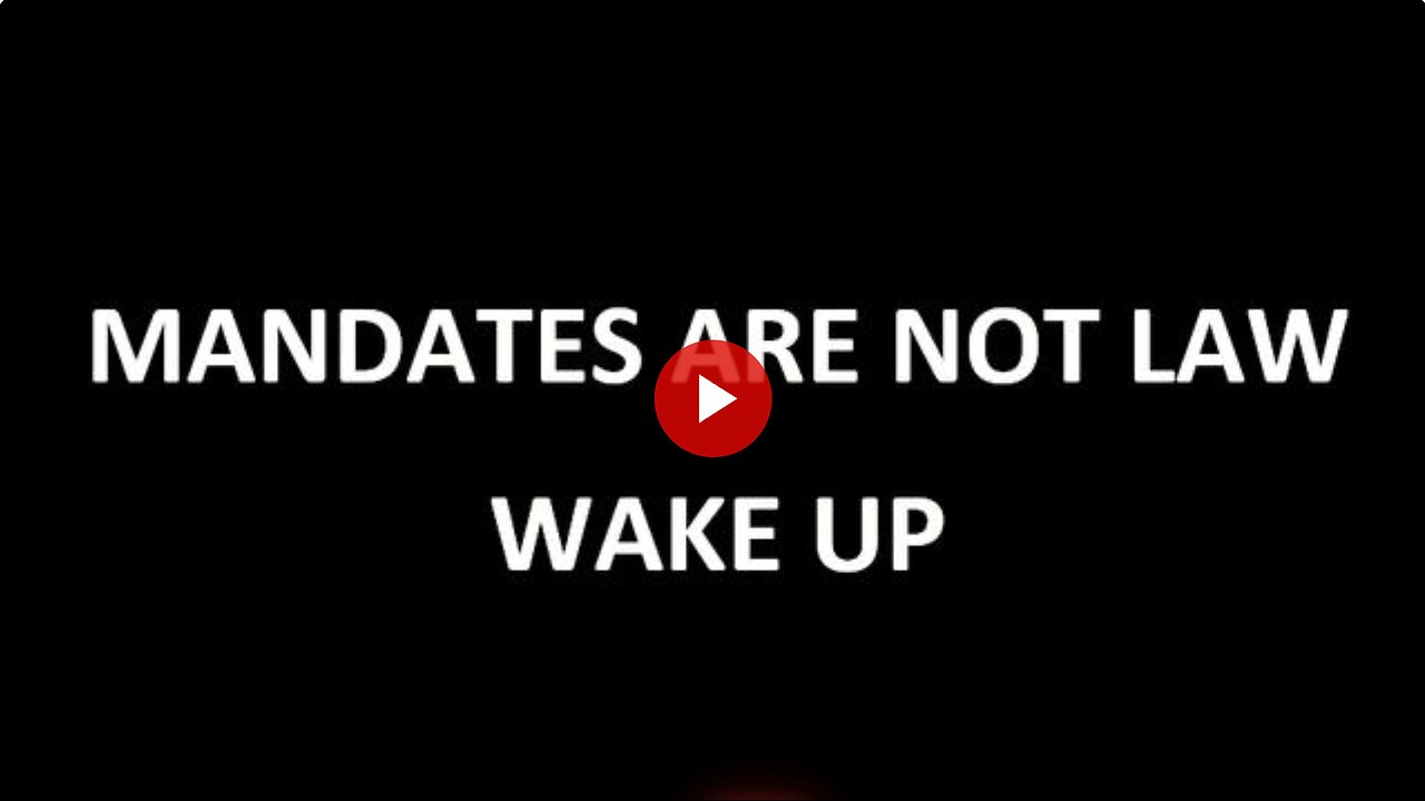 They cannot suspend the constitution nor can they mandate a vaccine - only if you let them