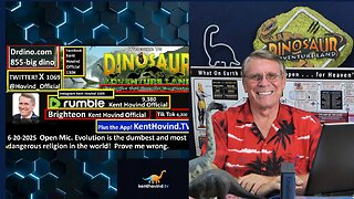 Open Mic/ Evolution is the dumbest and most dangerous religion in the world