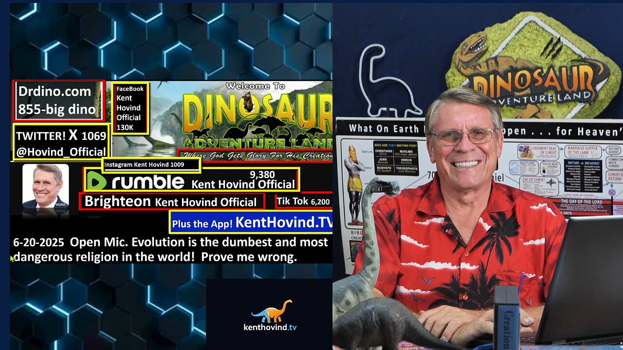 Open Mic/ Evolution is the dumbest and most dangerous religion in the world