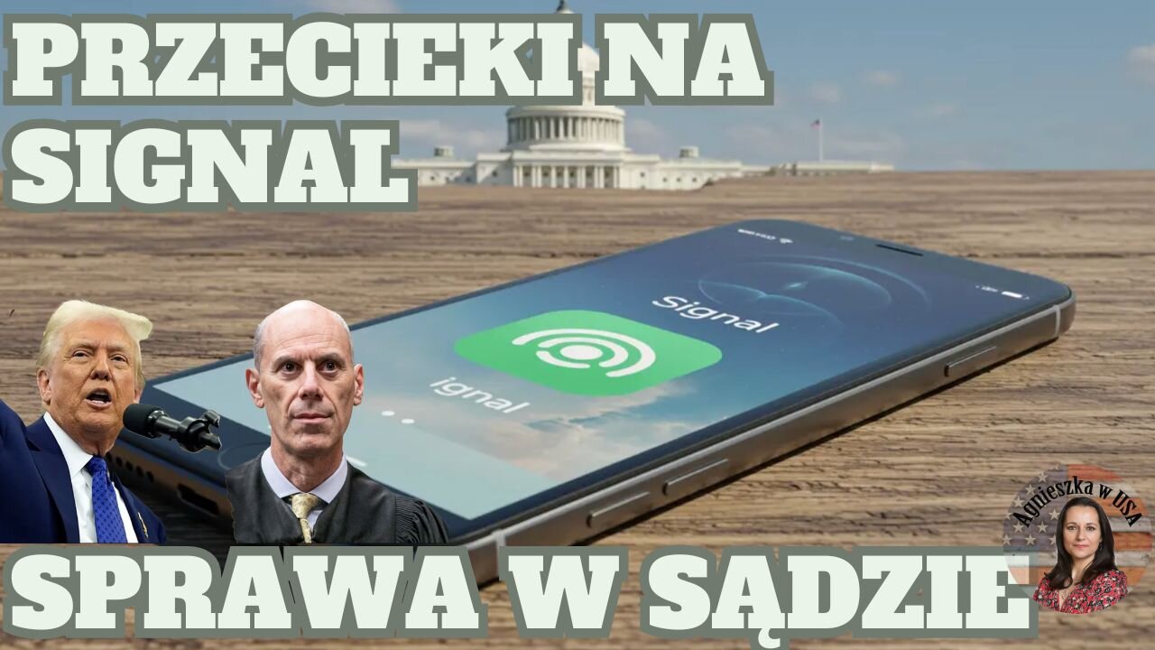 Kolejny podstęp Demokratów … bo Trumpowi idzie za dobrze. Przeciek SIGNAL.