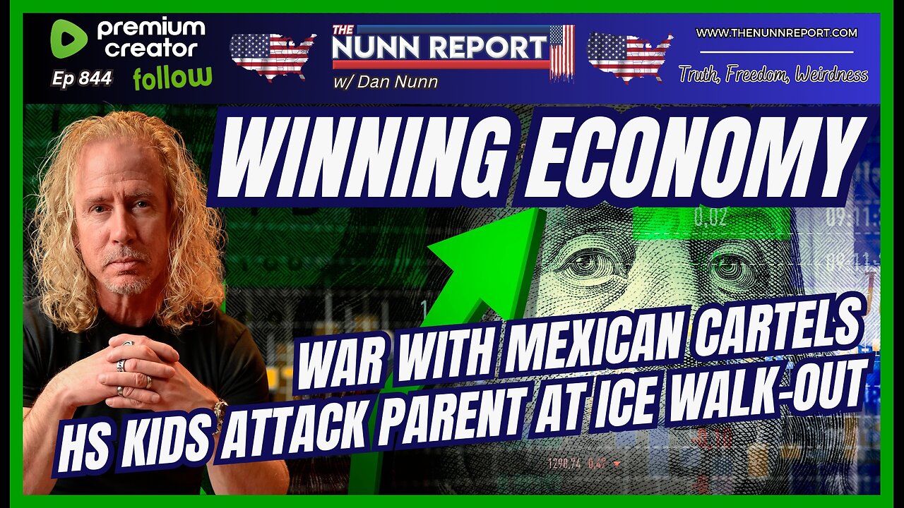 [Ep 844] Trump Winning Economy! | Massie Massholes Again | MX Cartel Drone Invasion!!!