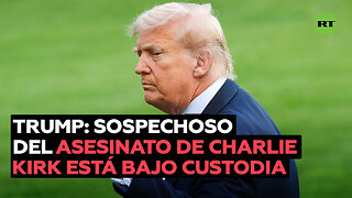 Trump: El sospechoso del asesinato de Charlie Kirk está bajo custodia