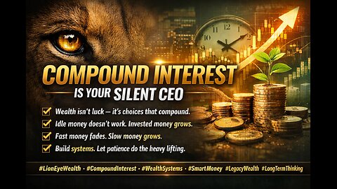 Compound interest is your silent CEO ￼