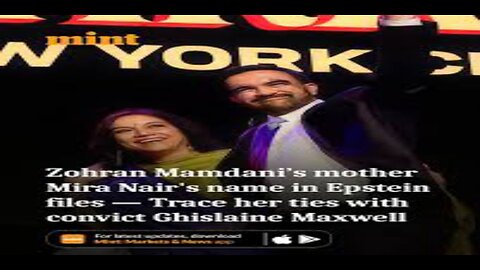 Epstein Files Show Mamdani’s Mother Spent an Evening at Ghislaine Maxwell’s Home