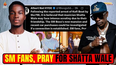 Bongo Ideas exposes Shatta wale as a friend of kofi Boat after his arrest by the FBI for $100m Fr@ud