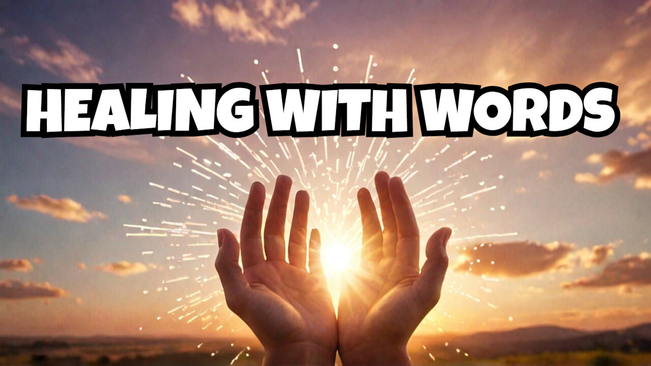 "Speak It Into Your Life: Healing Starts with Your Words"