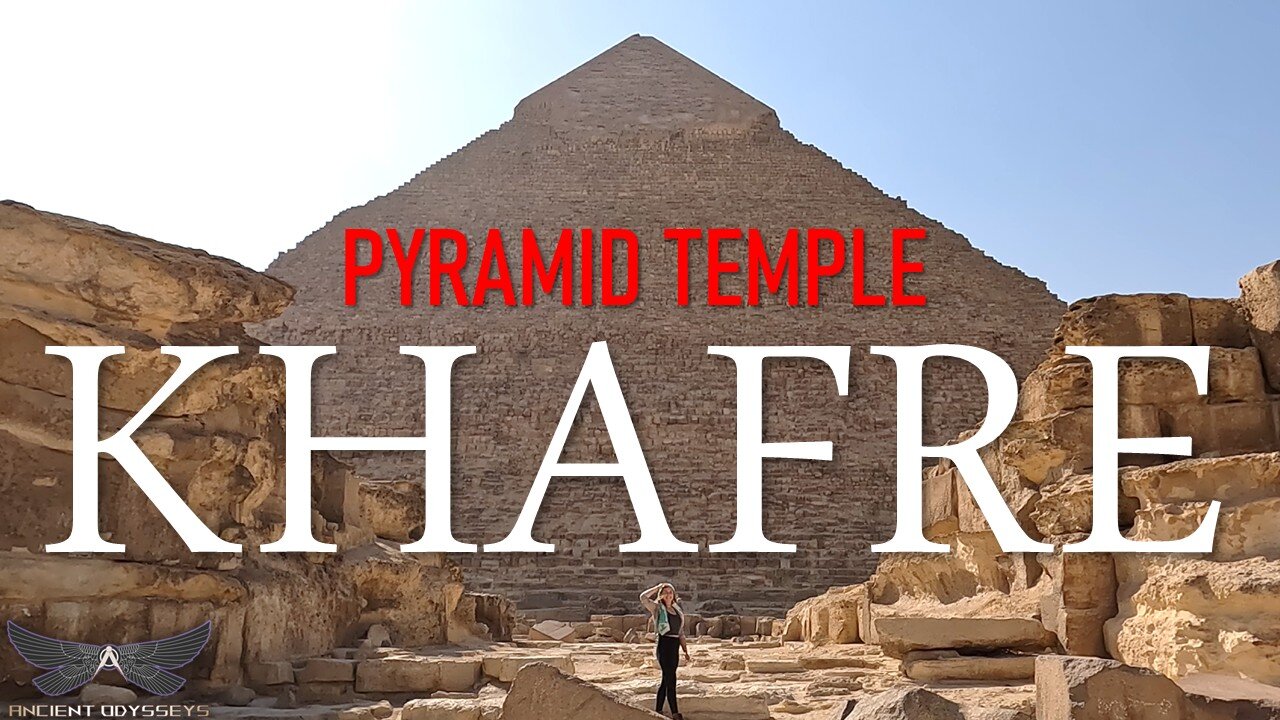 MYSTERIES OF THE KHAFRE PYRAMID TEMPLE AND SATELLITE | EXPLORING GIZA