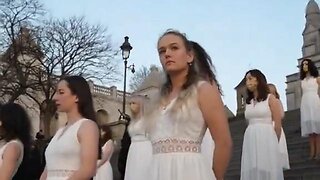 French Girls standing up against muslims, and non-whites invading their country France