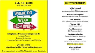 "Where Do We Go From Here?" Event - OKGOP Charity Linch