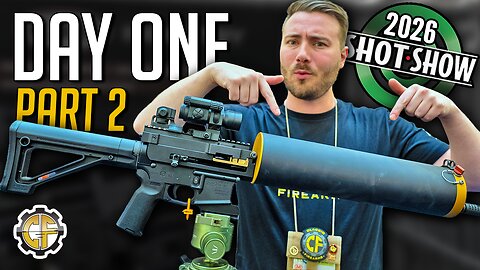 SHOT Show 2026 Day 1 Part 2 | The Maxim Gun Returns? KAK Industry, Q, Kel-Tec, DD, & More!