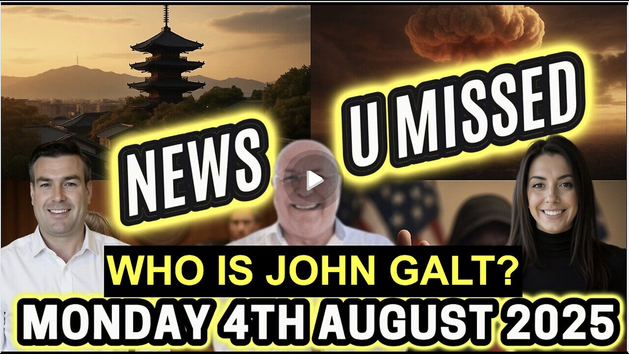 CHARLIE WARD DAILY NEWS- NY/ NJ EQ, TRUTH ON HIROSHIMA, MAXWELL TO GET A PARDON? WHO IS JOHN GALT?