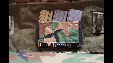 Lynx Defense EDC Elastic Mag Holder and Placard