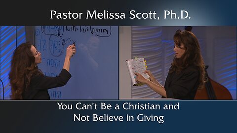 You Can’t Be a Christian and Not Believe in Giving