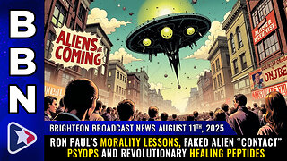 Health Ranger reports: Ron Paul, faked alien "contact" PSYOPS, and revolutionary healing peptides