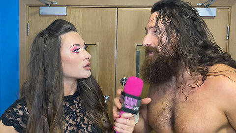 Saxon Huxley has an eloquent exclusive for Nina Samuels: April 28, 2022 @wwefree ​