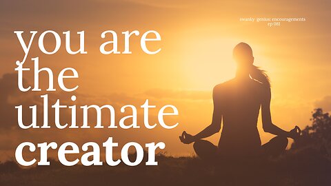 You Are Made In The Image Of God | Swanky Genius: Encouragements - Ep 081