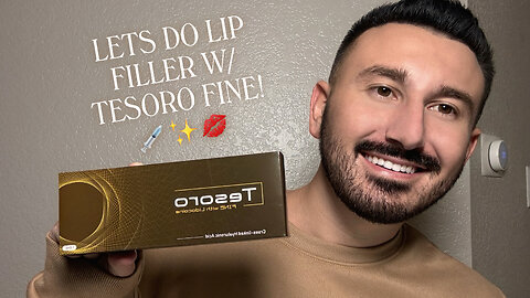 Lets Do Lip Filler With Tesoro Fine W/ Lidocaine!