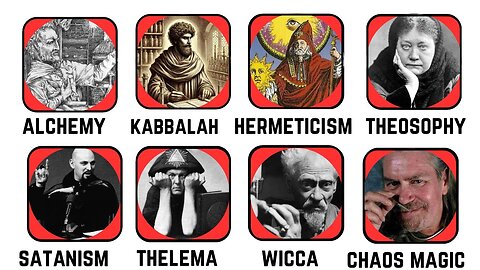 I fondatori di ogni principale ideologia ESOTERICA spiegati DOCUMENTARIO il video tratta di:Zosimo di Panopoli,Isacco il Cieco,Ermete Trismegisto,Helena Petrovna Blavatsky,Anton LaVey,Aleister Crowley,Gerald Gardner,Peter J. Carroll e Ray Sherwin