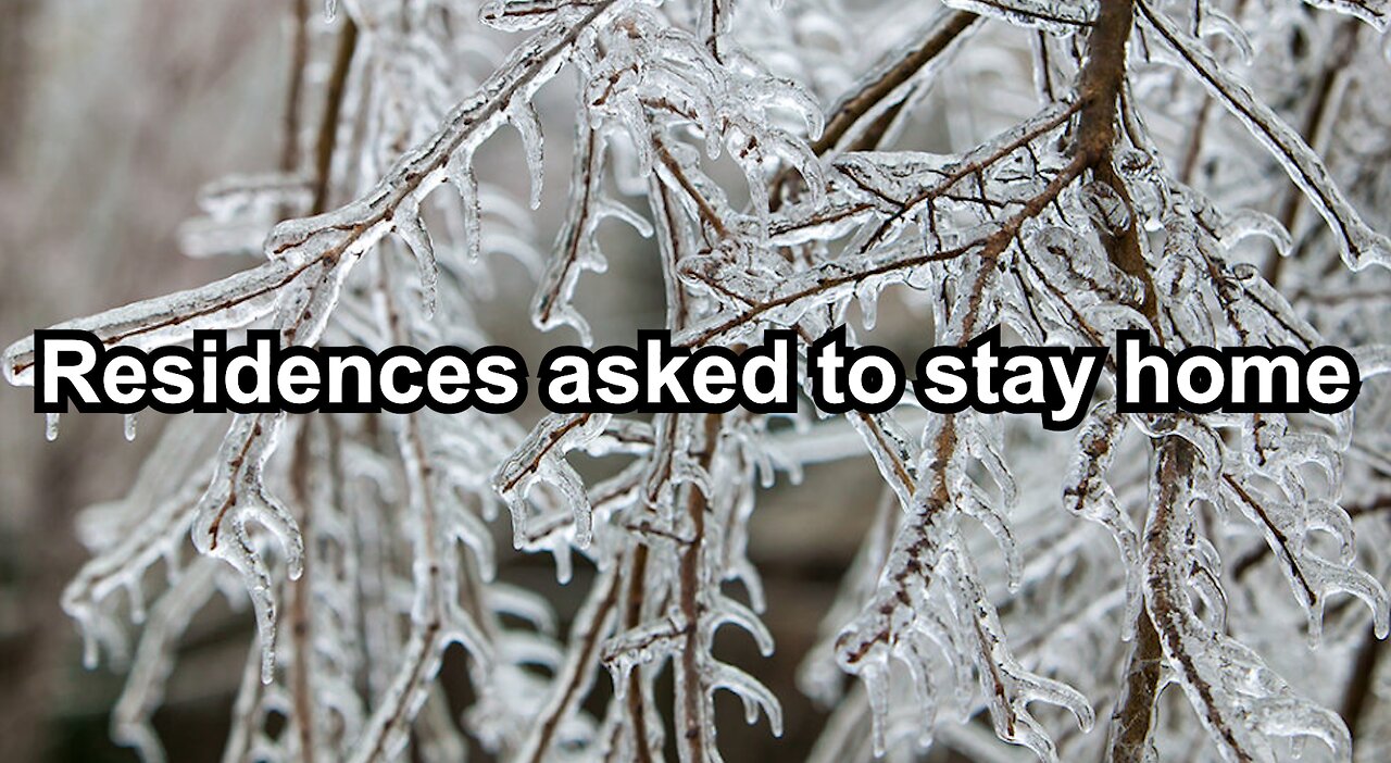 Residences asked to stay home