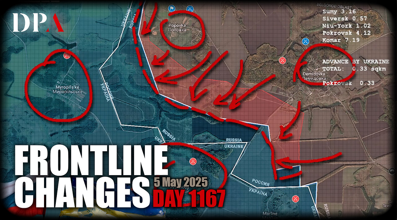 [ Ukraine Frontline Changes ] DEEP CUTS into Ukrainian lines at multiple locations; Can they defend?