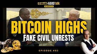 🇺🇸 🇿🇦 Bitcoin Hits Record Highs Amid Manufactured Civil Unrest | #bitcoinhardtalk Episode 82