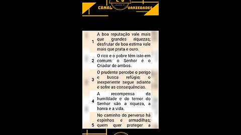 provérbios